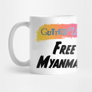 Gutterpunk: Free Myanmar! Mug